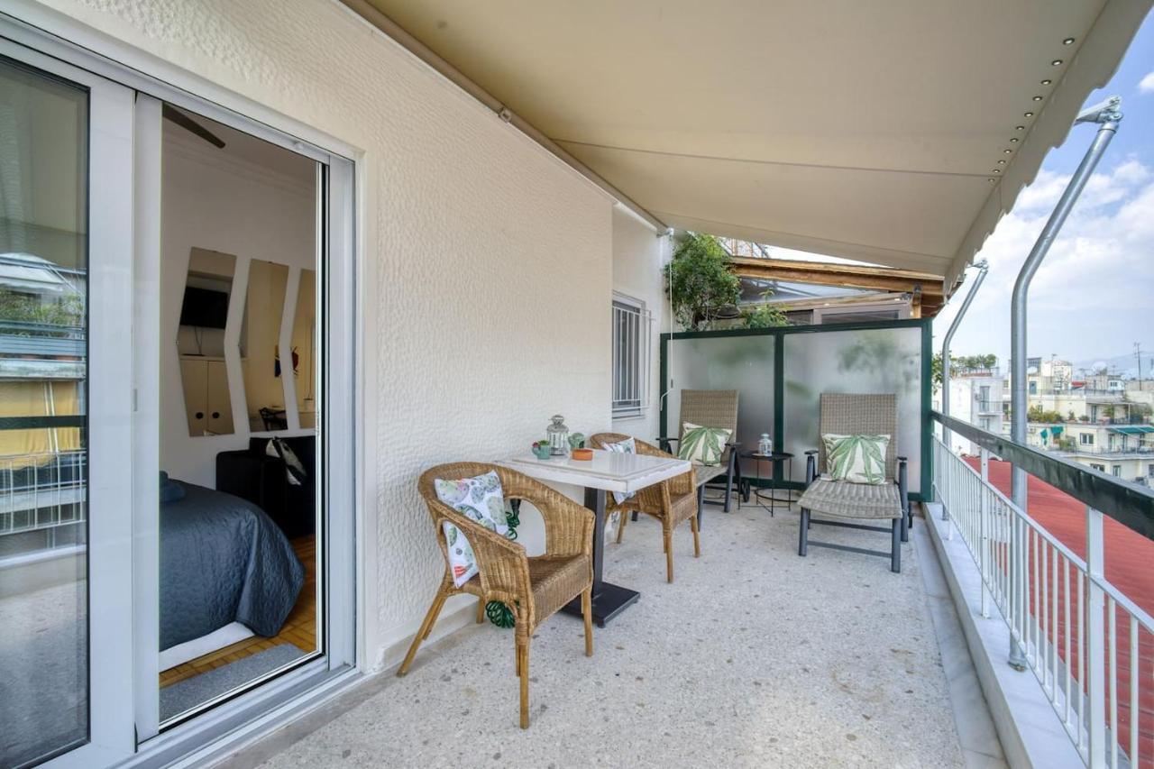 The Cactus Apartment With Large Sunny Balcony Athena Bagian luar foto