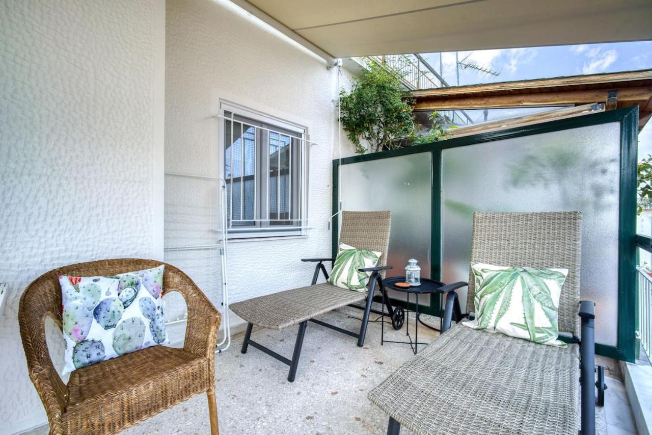 The Cactus Apartment With Large Sunny Balcony Athena Bagian luar foto